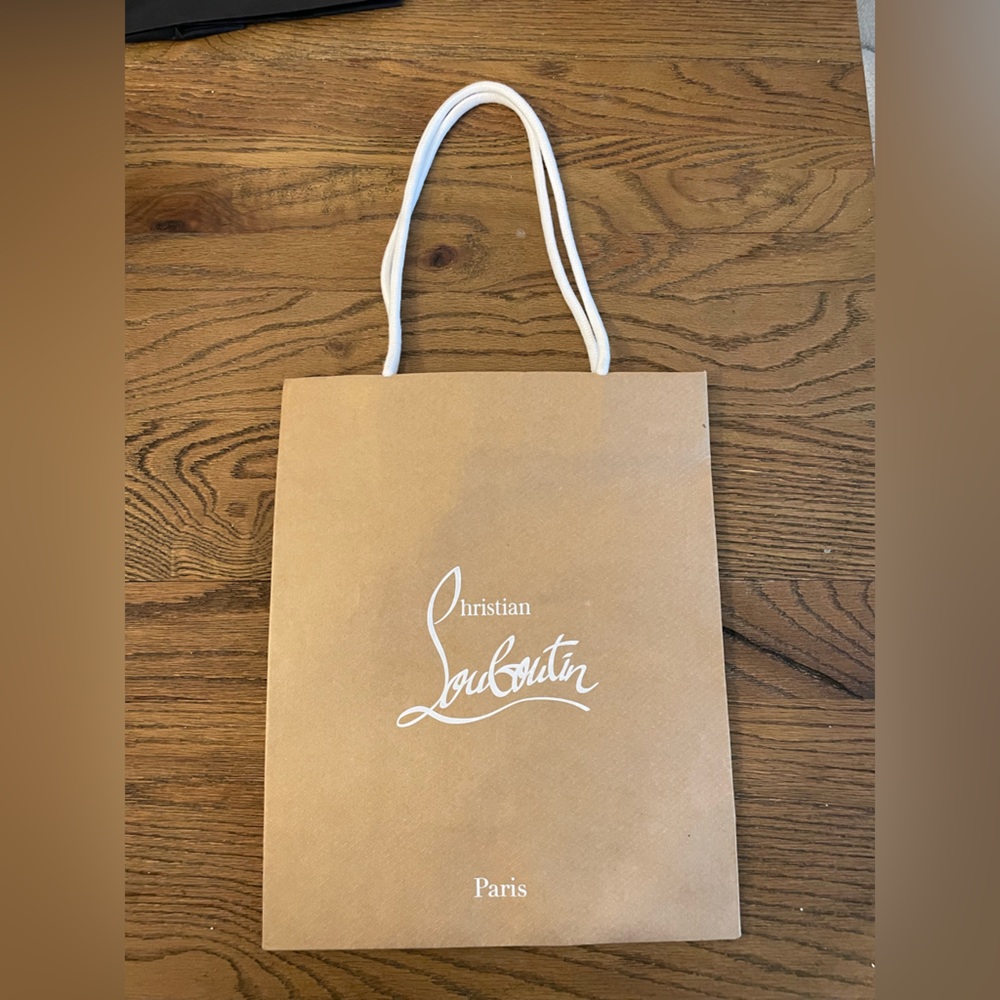 CHRISTIAN LOUBOUTIN BROW HARD SHOPPING BAG